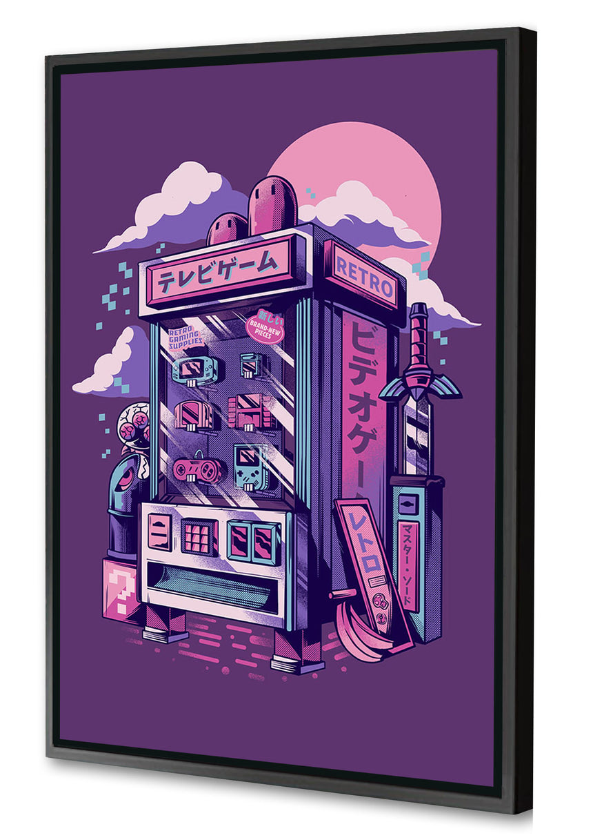 Retro Vending Machine – Purple