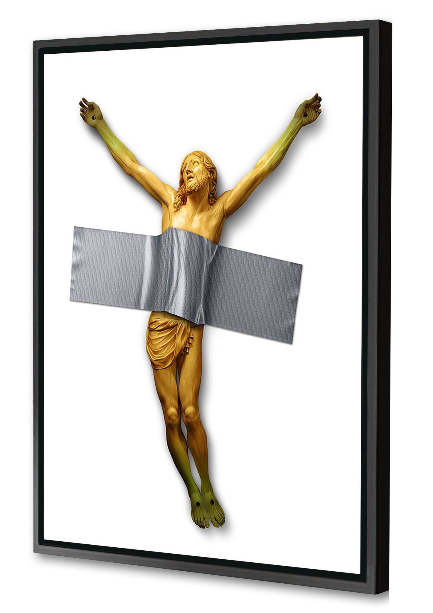 Jose Luis Guerrero -  Christ after Cattelan