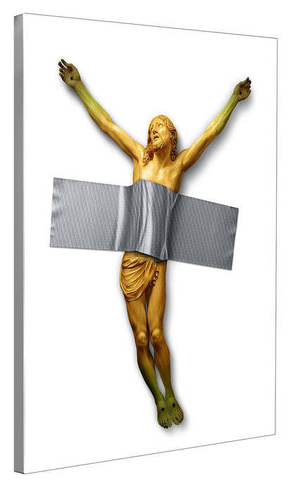 Jose Luis Guerrero -  Christ after Cattelan