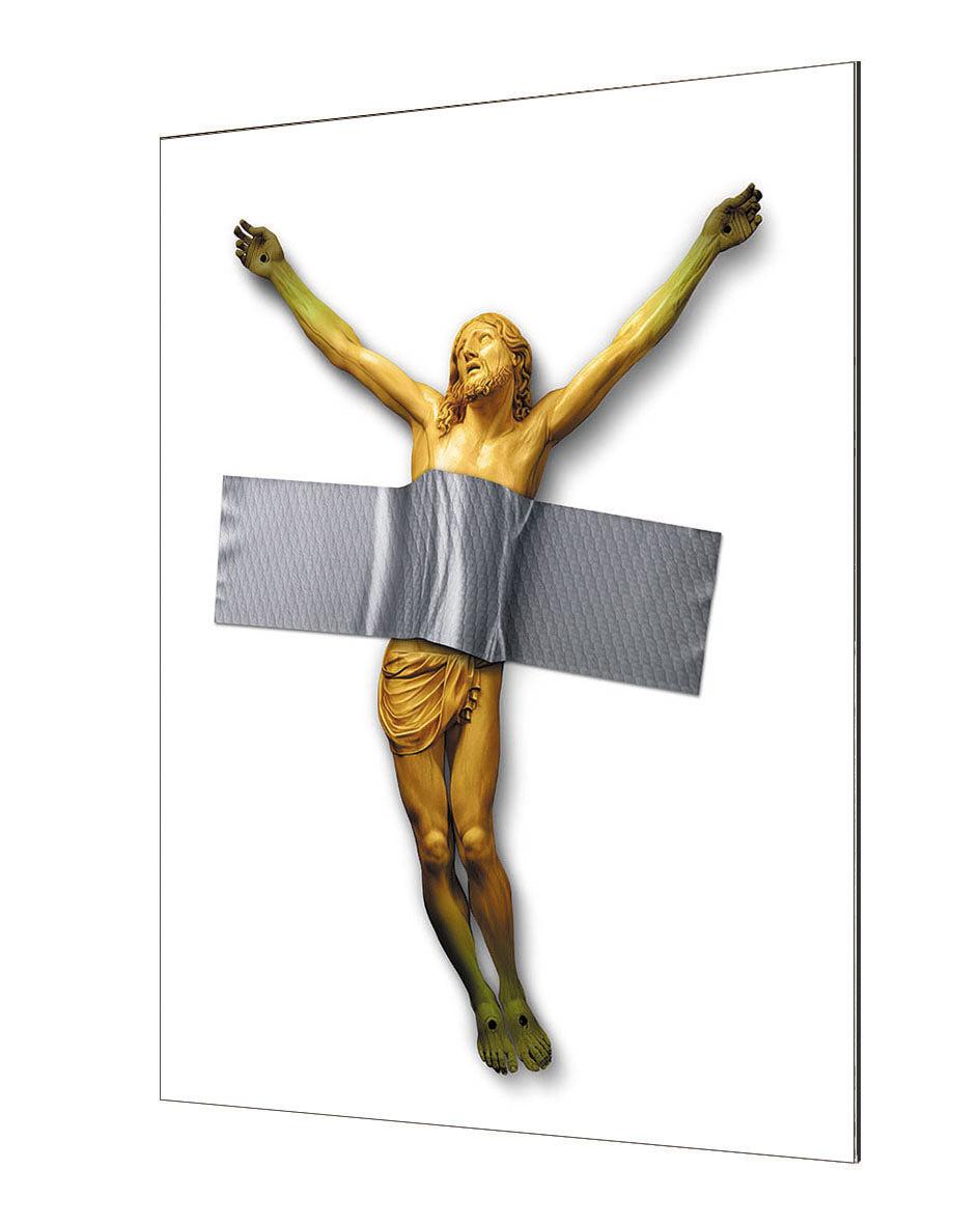 Jose Luis Guerrero -  Christ after Cattelan