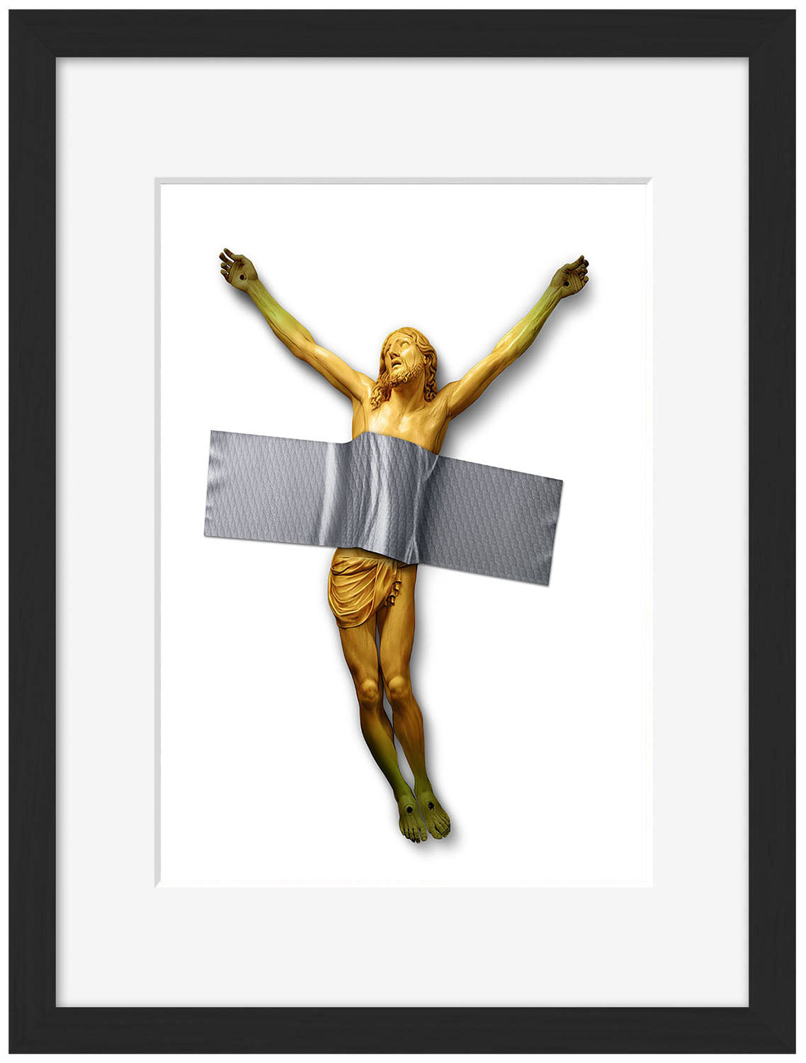 Jose Luis Guerrero -  Christ after Cattelan