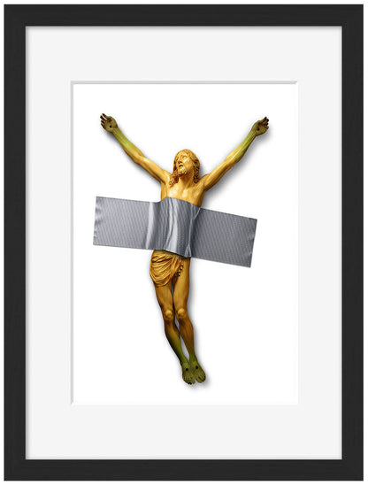 Jose Luis Guerrero -  Christ after Cattelan