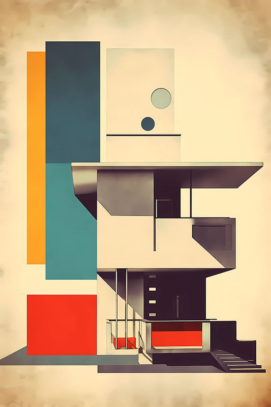 Marco Vicoso -  Bauhaus Abstract Elevation