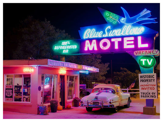 Motel Signs - Swallow Motel