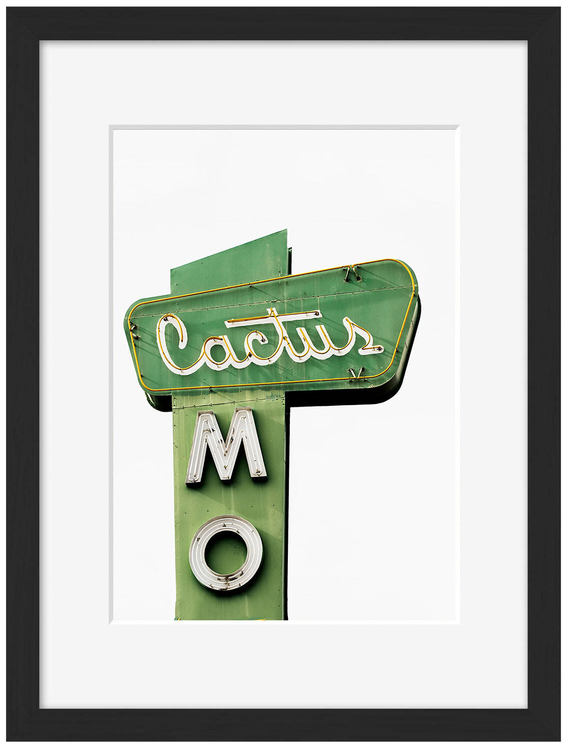 Catcus Destination Sign Motel Signs - Cactus Motel – BLUE SHAKER