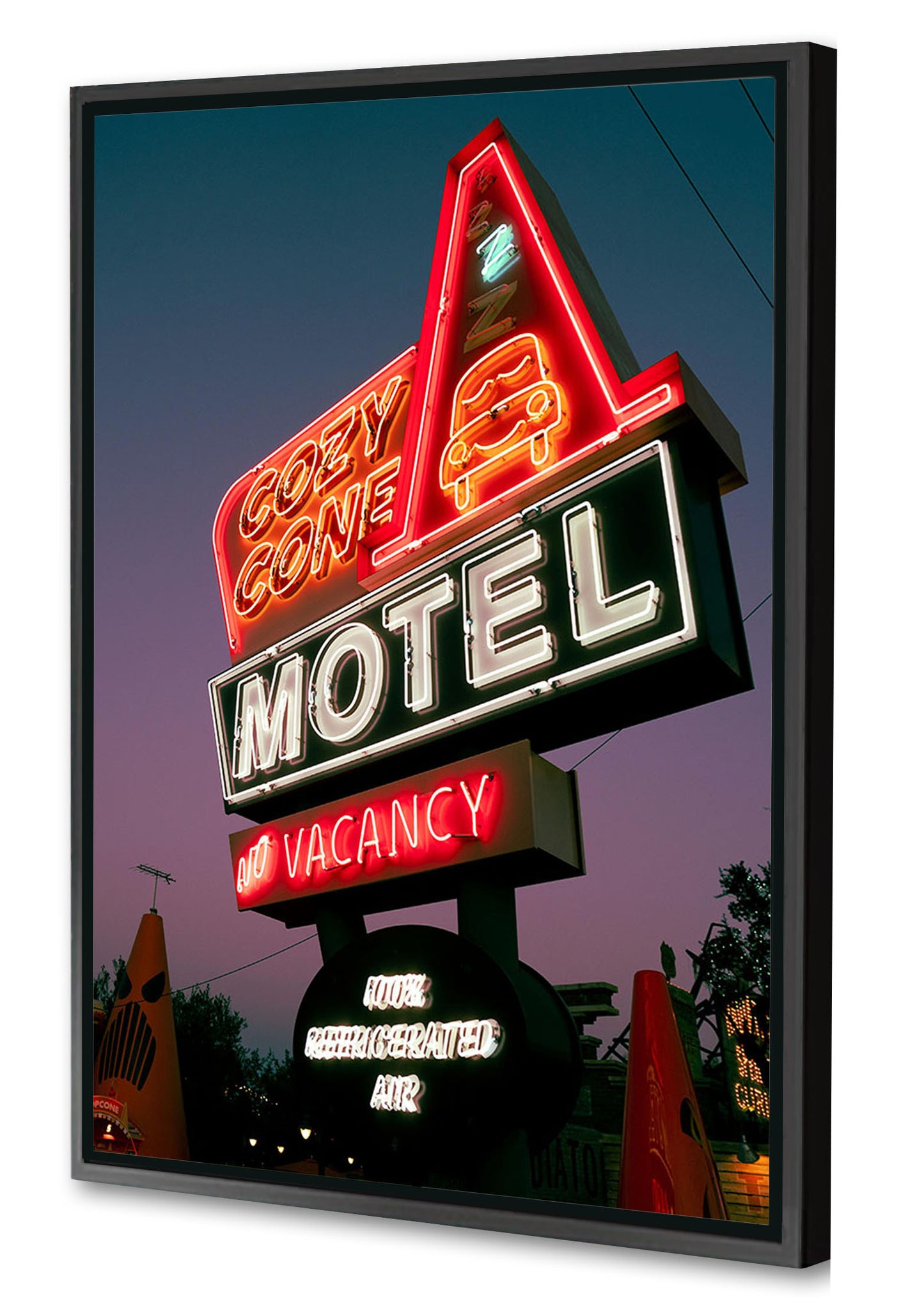 Motel Signs - Cozy Cone Motel