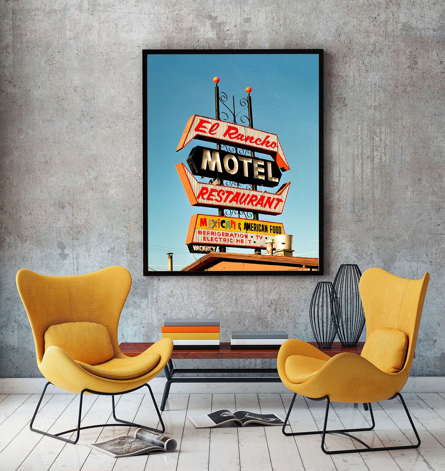 Motel Signs - El Rancho Motel 1
