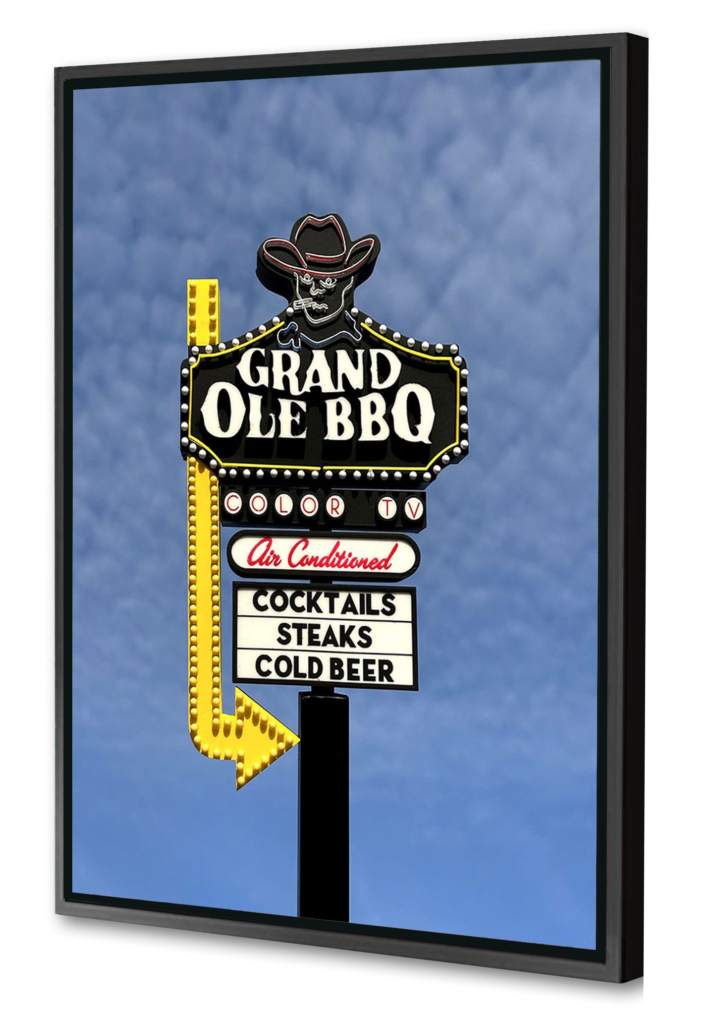 Motel Signs - Grand Ole BBQ