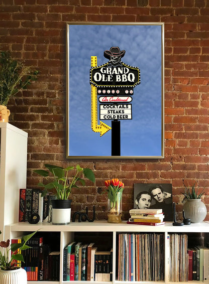 Motel Signs - Grand Ole BBQ