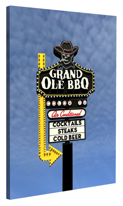 Motel Signs - Grand Ole BBQ