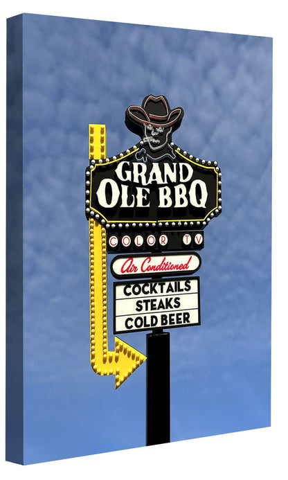 Motel Signs - Grand Ole BBQ