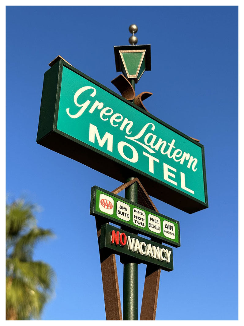 Motel Signs - Green Lantern Motel