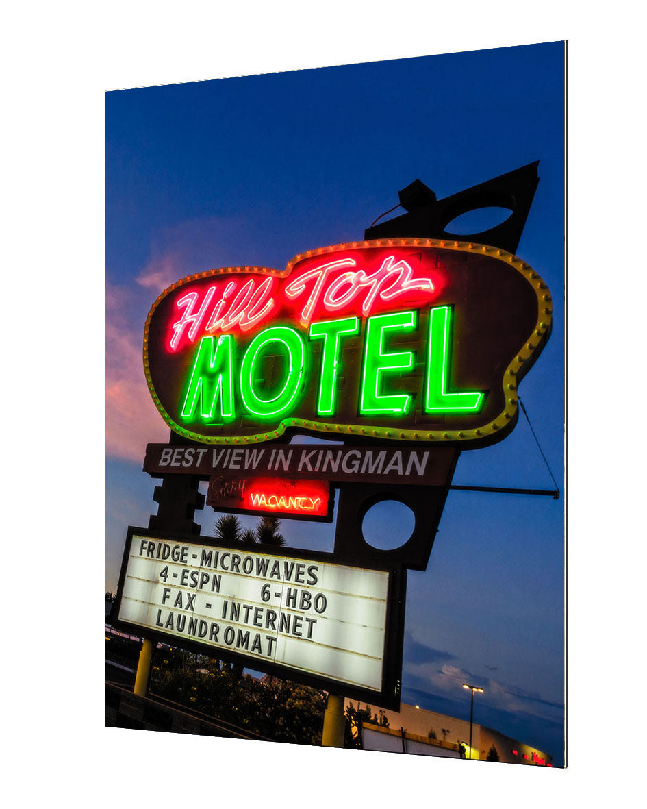 Motel Signs - Hill Top Motel