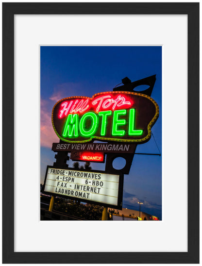 Motel Signs - Hill Top Motel