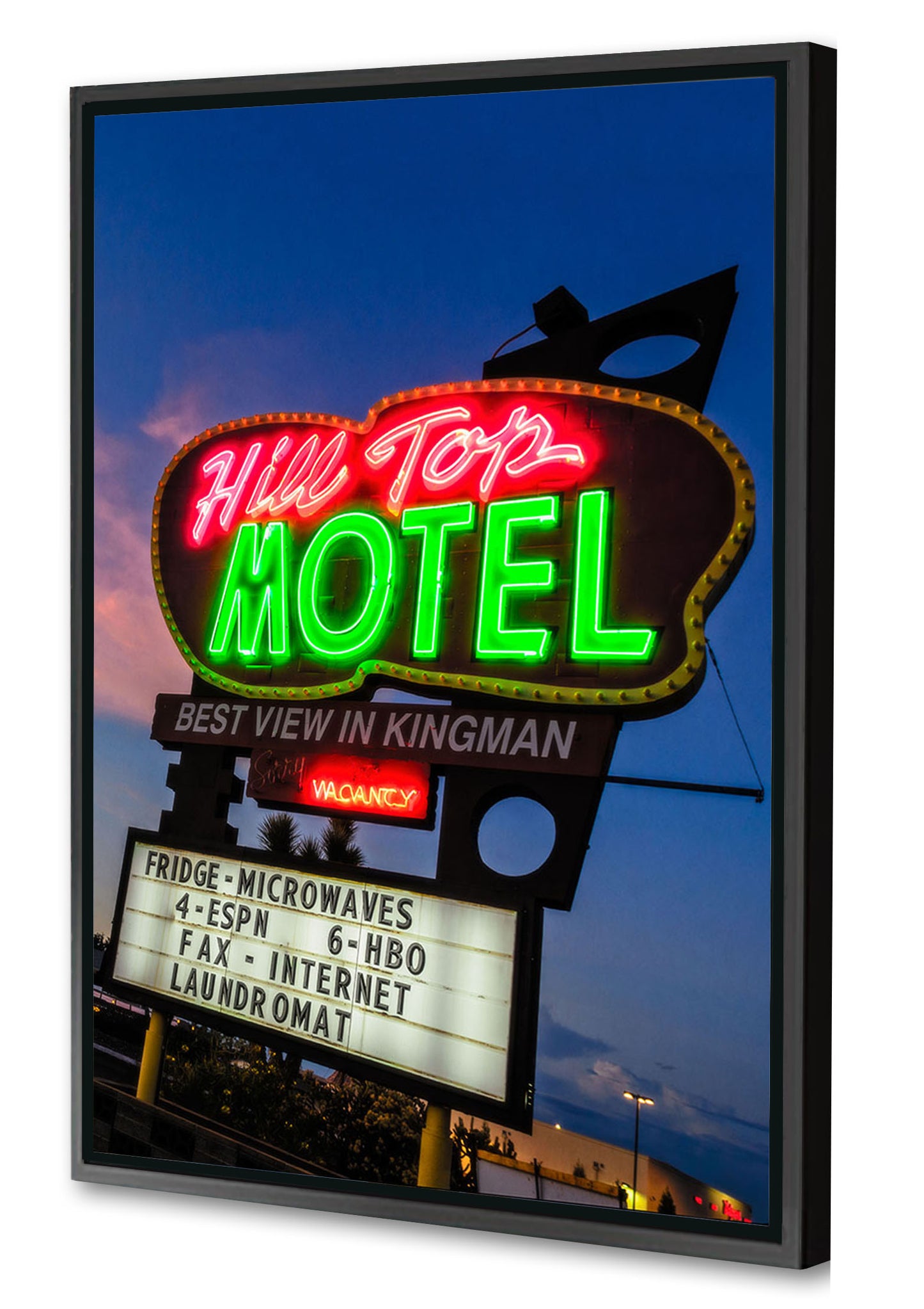 Motel Signs - Hill Top Motel