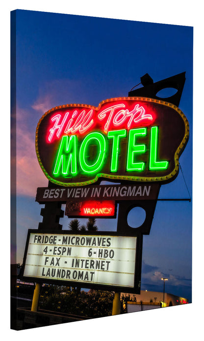 Motel Signs - Hill Top Motel