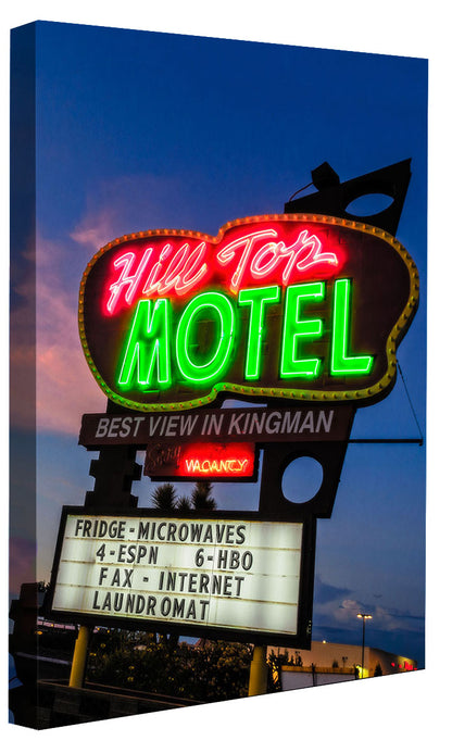 Motel Signs - Hill Top Motel