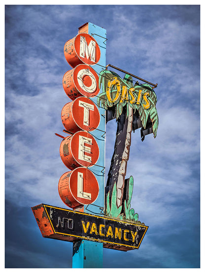 Motel Signs - Oasis Motel