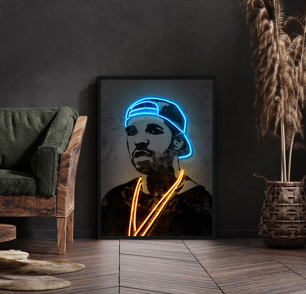 Neon Art -  Drake