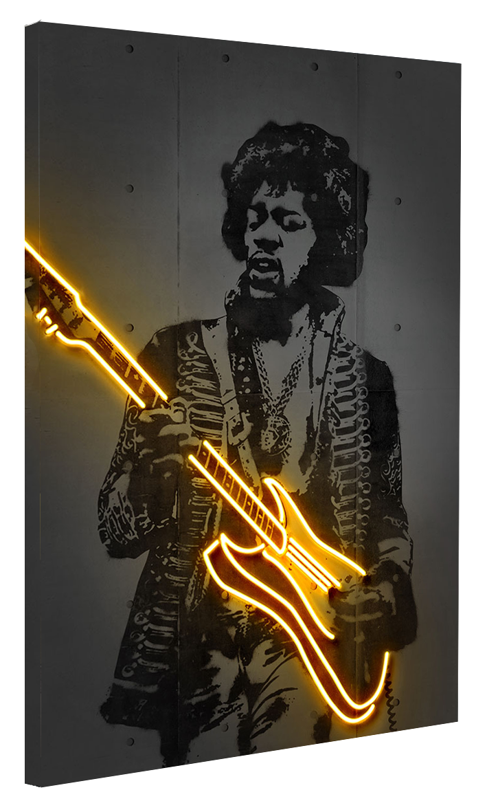 Jimi Hendrix Neon