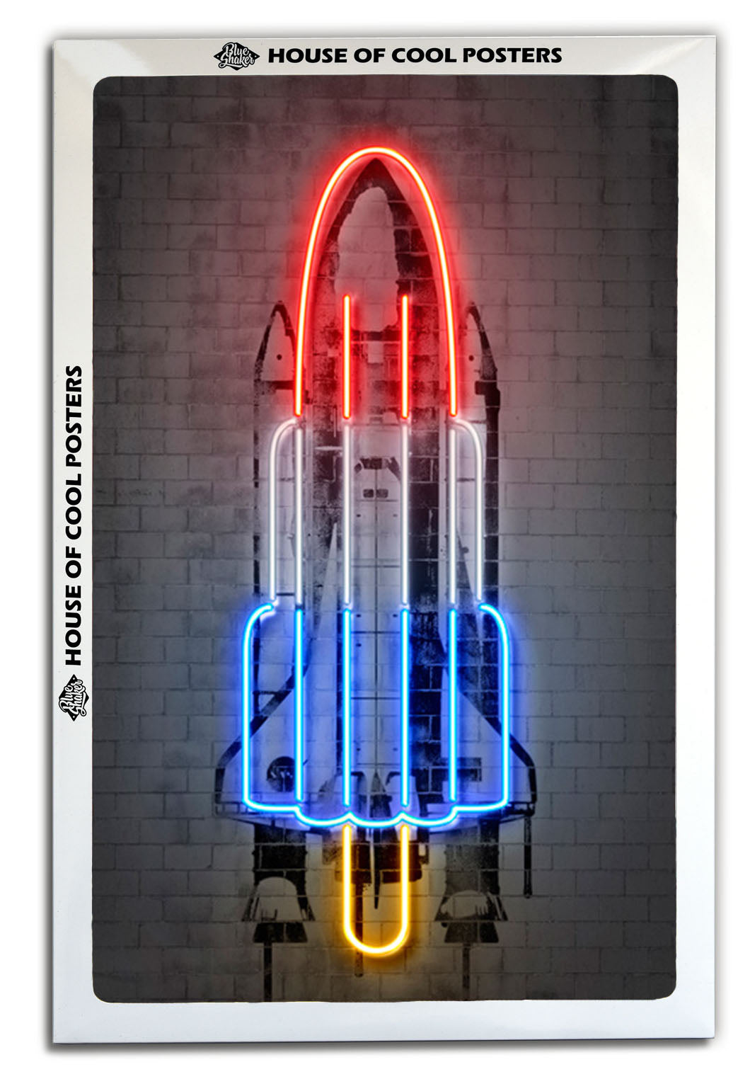 Neon Art -  Rocket