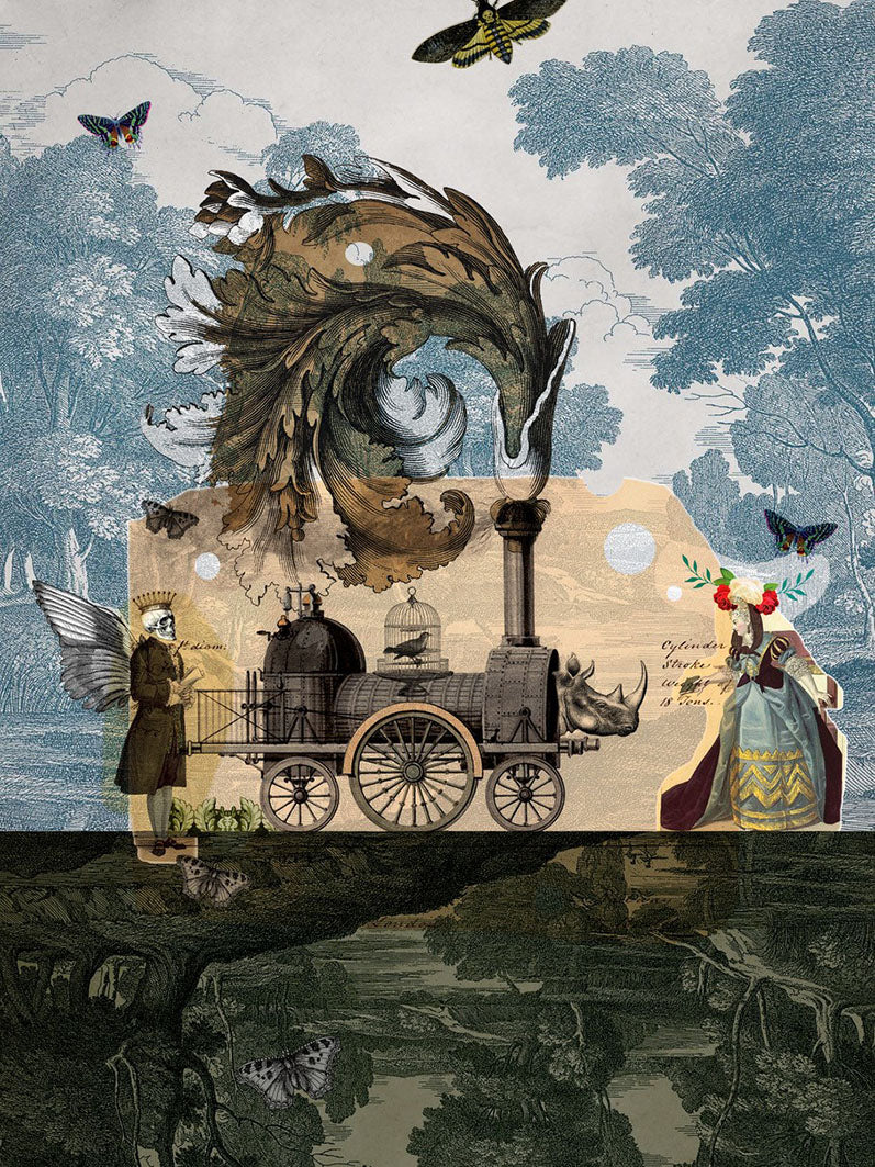 Pascal Bouchet Spiegel - Steam Dream