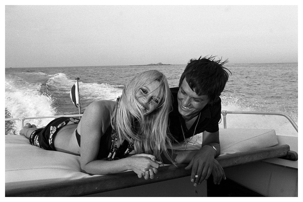 Portraits (B&W) -  Brigitte Bardot Yacht
