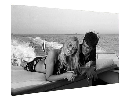 Portraits (B&W) -  Brigitte Bardot Yacht