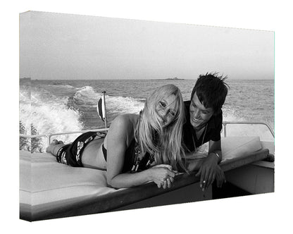 Portraits (B&W) -  Brigitte Bardot Yacht