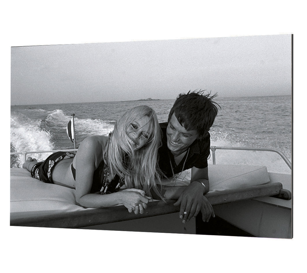 Portraits (B&W) -  Brigitte Bardot Yacht