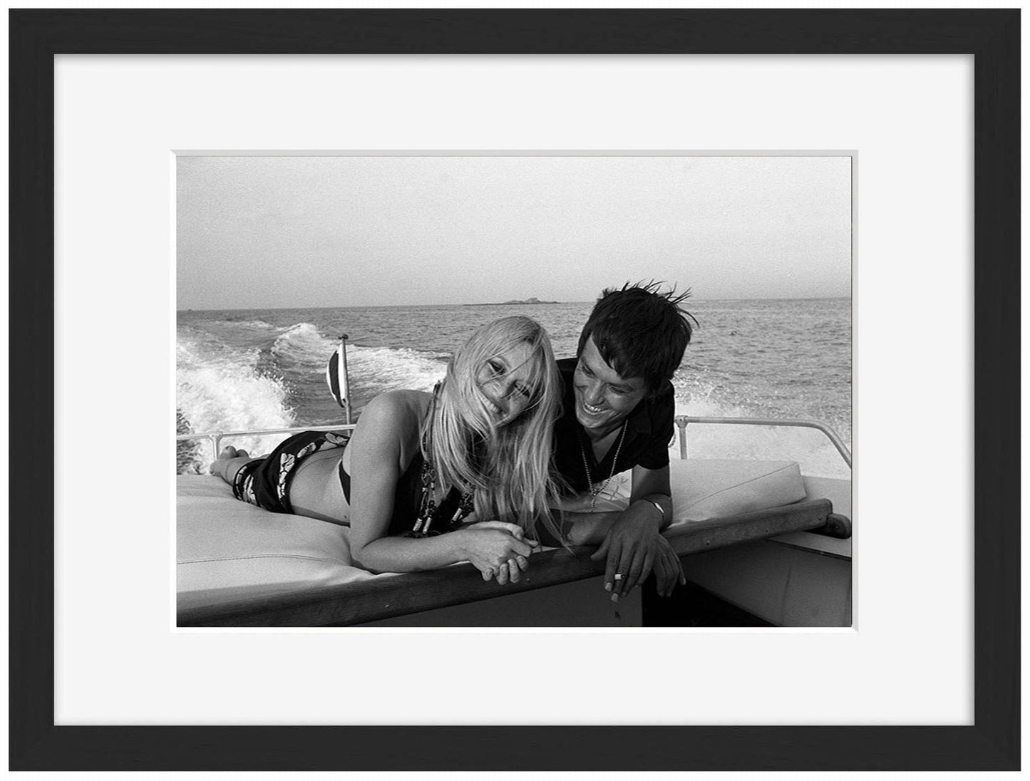 Portraits (B&W) -  Brigitte Bardot Yacht