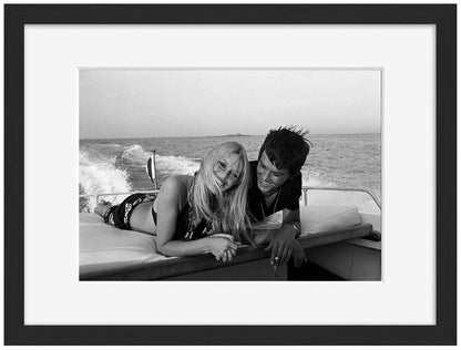 Portraits (B&W) -  Brigitte Bardot Yacht