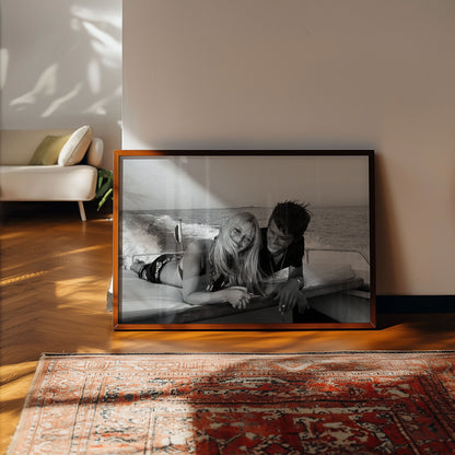 Portraits (B&W) -  Brigitte Bardot Yacht