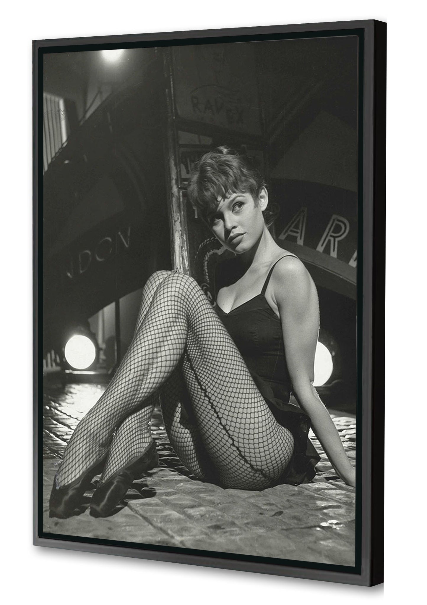Portraits (B&W) -  Brigitte Bardot Dancing Girl
