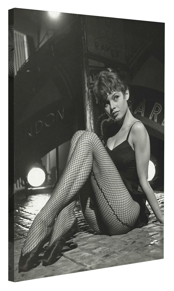 Portraits (B&W) -  Brigitte Bardot Dancing Girl