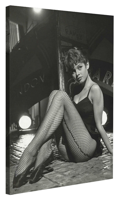 Portraits (B&W) -  Brigitte Bardot Dancing Girl