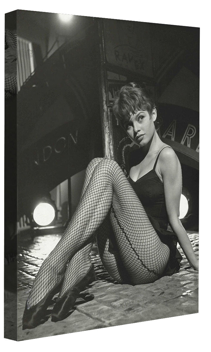 Portraits (B&W) -  Brigitte Bardot Dancing Girl