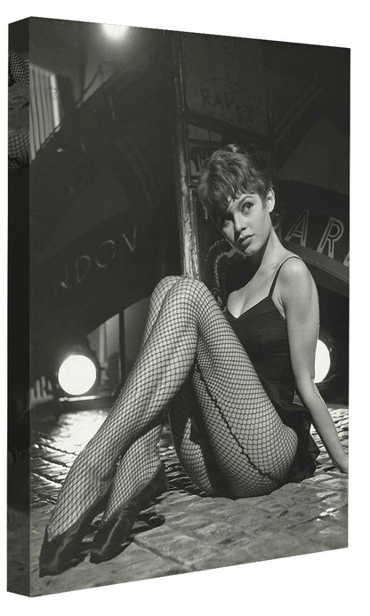 Portraits (B&W) -  Brigitte Bardot Dancing Girl