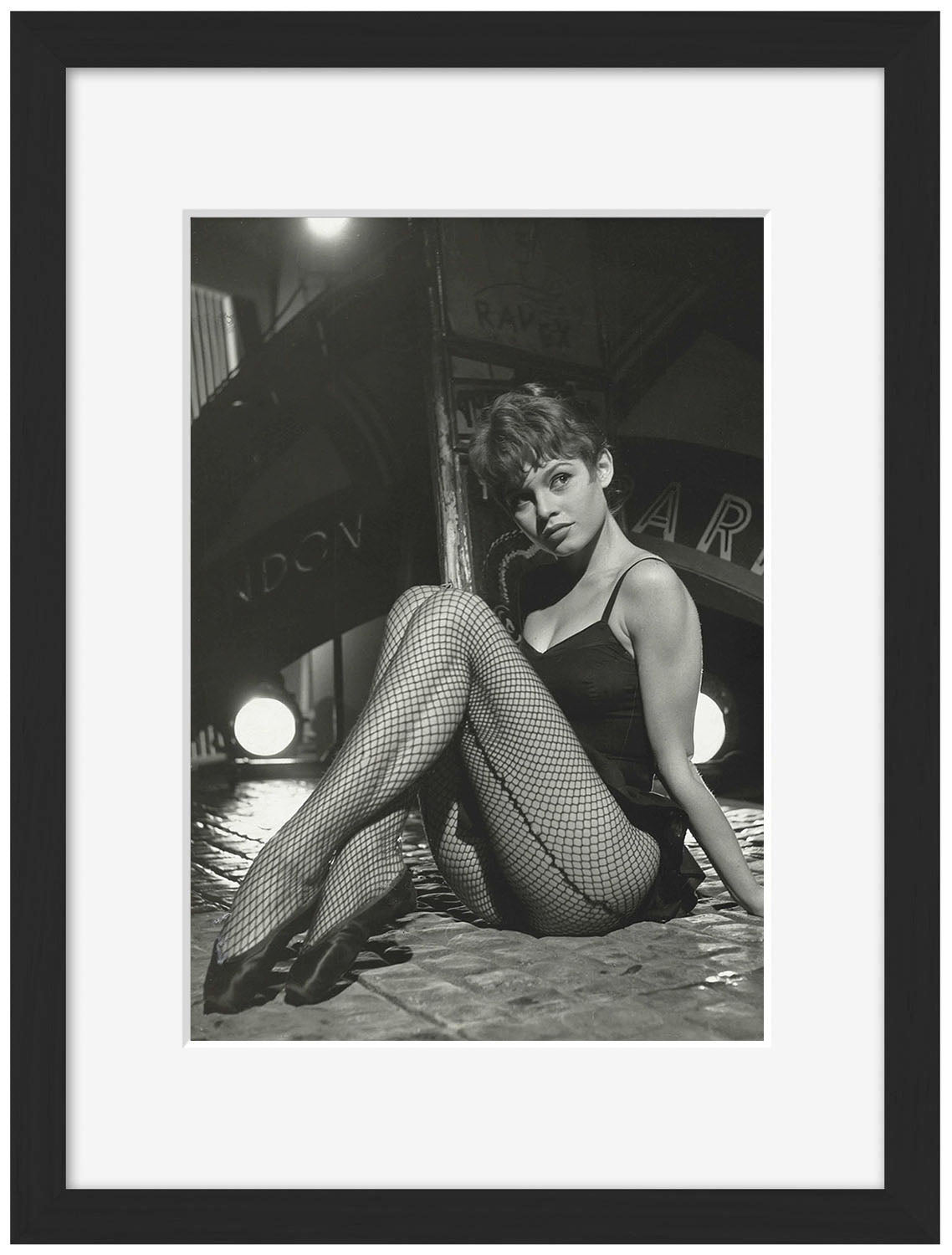 Portraits (B&W) -  Brigitte Bardot Dancing Girl