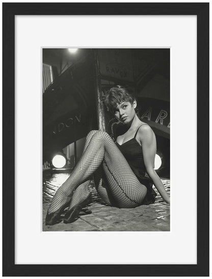 Portraits (B&W) -  Brigitte Bardot Dancing Girl