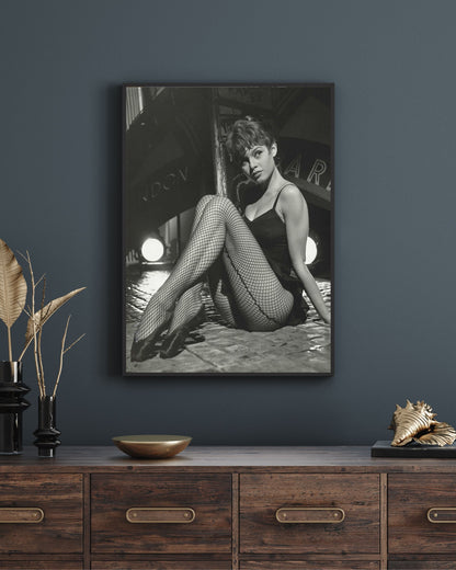 Portraits (B&W) -  Brigitte Bardot Dancing Girl