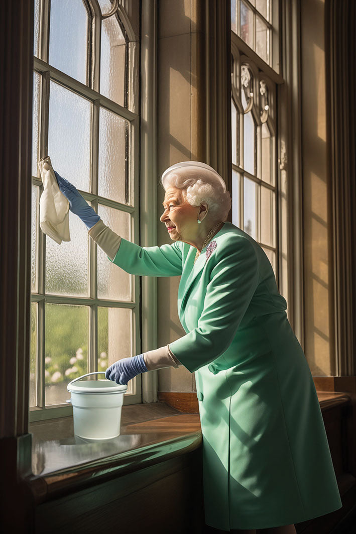 The Queen -  Cleaning Windows