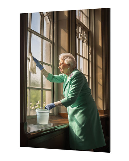 The Queen -  Cleaning Windows