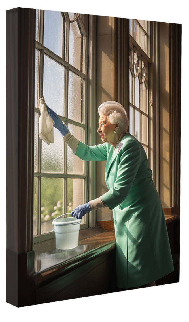 The Queen -  Cleaning Windows