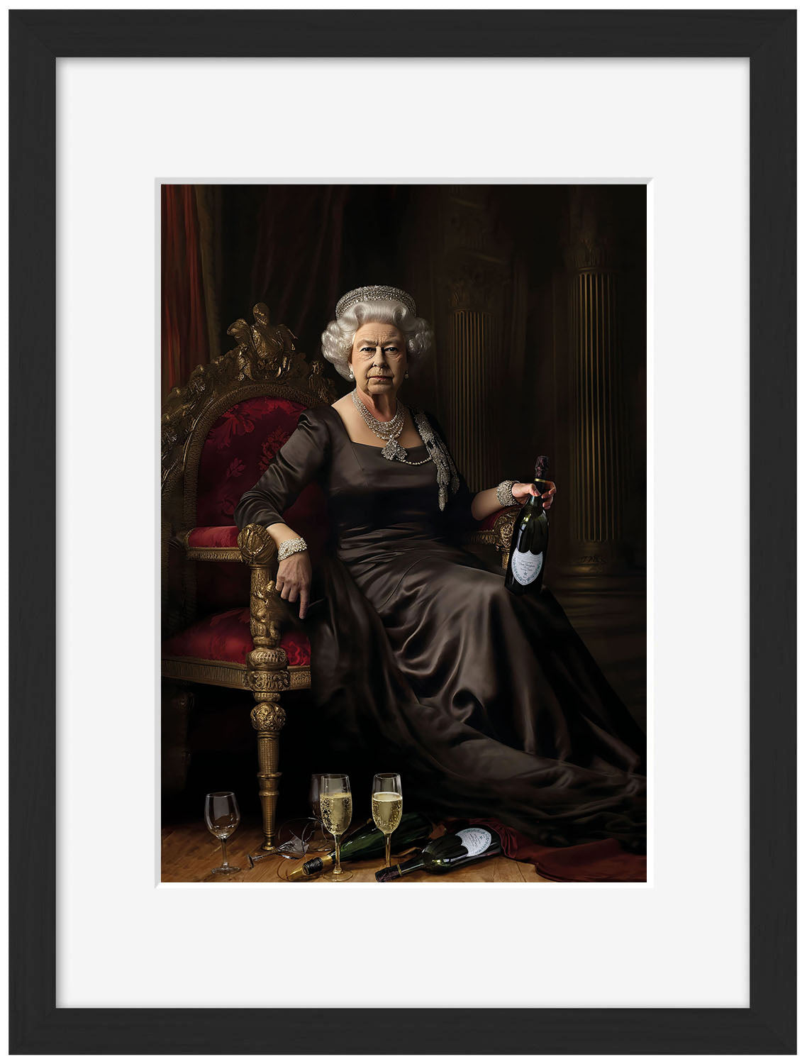 The Queen -  Dom Perignon