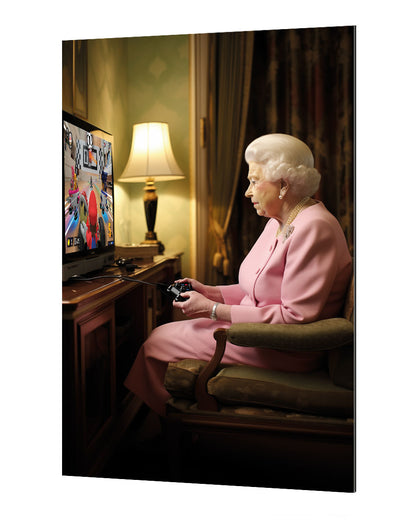 The Queen -  Playing Video Games