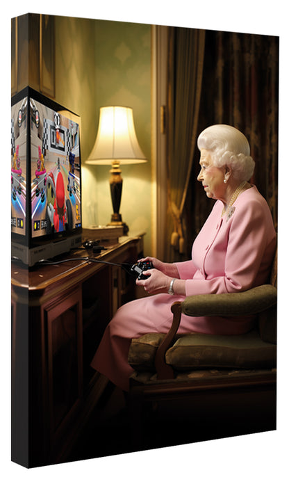 The Queen -  Playing Video Games