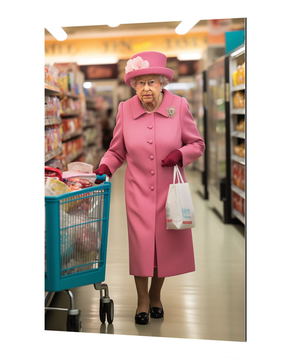 The Queen -  Supermarket Shopping