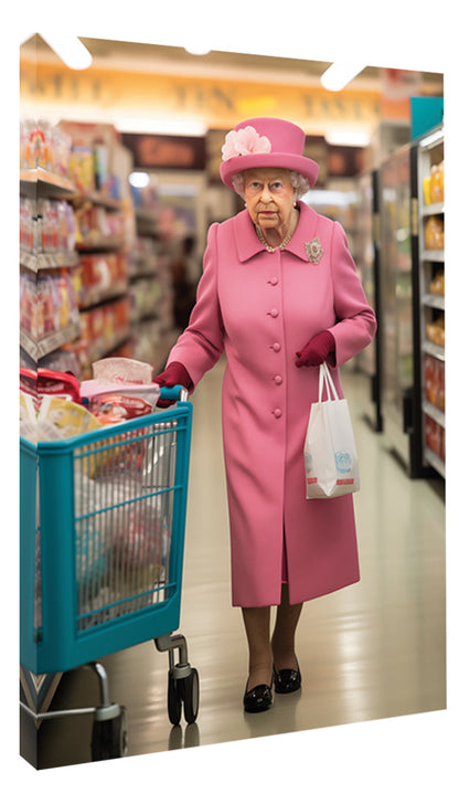 The Queen -  Supermarket Shopping