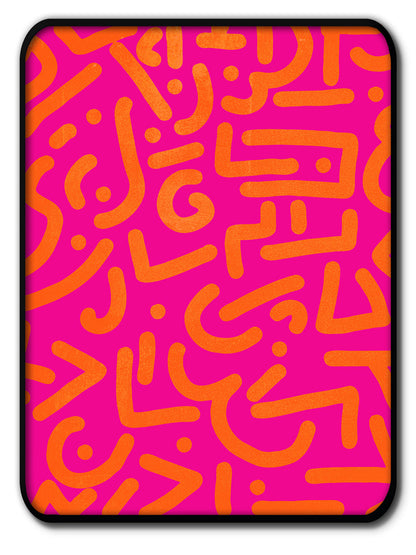 Plateau métal - Abstract 5 - 15 x 20 cm